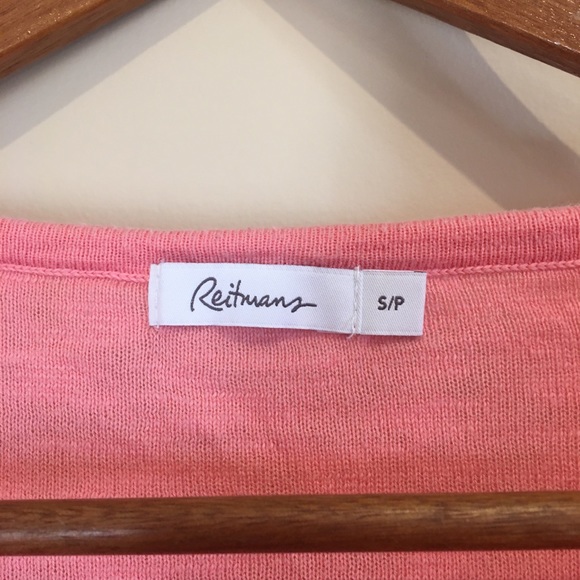 Reitmans 3/4 sleeve sweater coral color - Picture 2 of 5